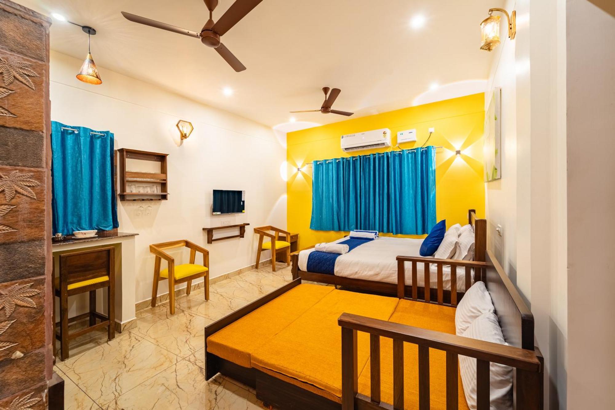 Teak Leaf Gateway Villa With Swimming Pool Indoor Games Kālapettai Dış mekan fotoğraf