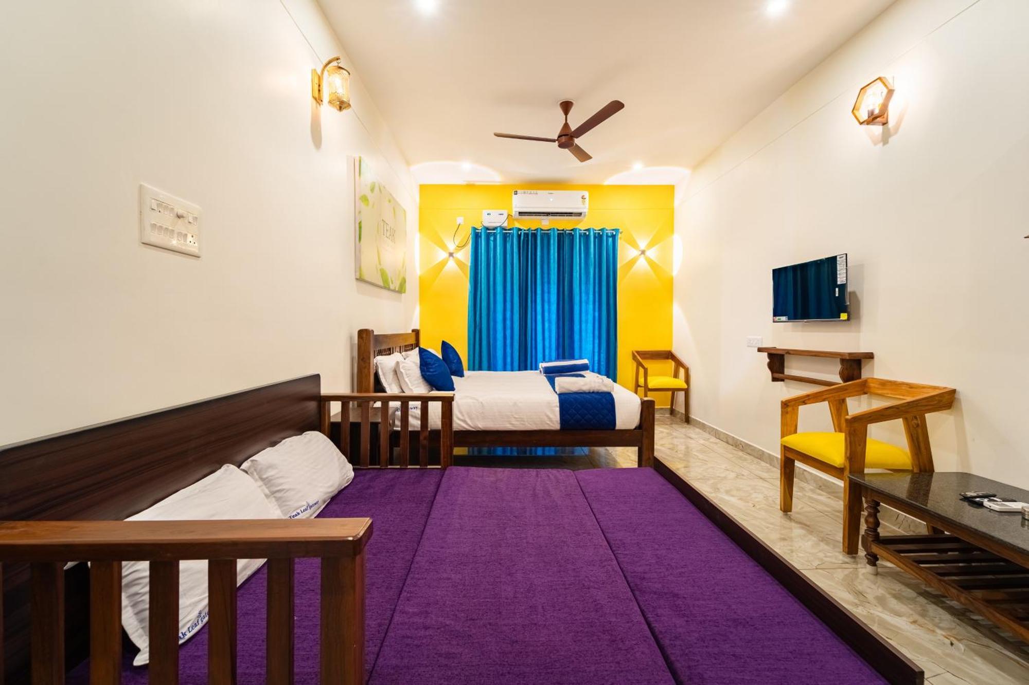 Teak Leaf Gateway Villa With Swimming Pool Indoor Games Kālapettai Dış mekan fotoğraf
