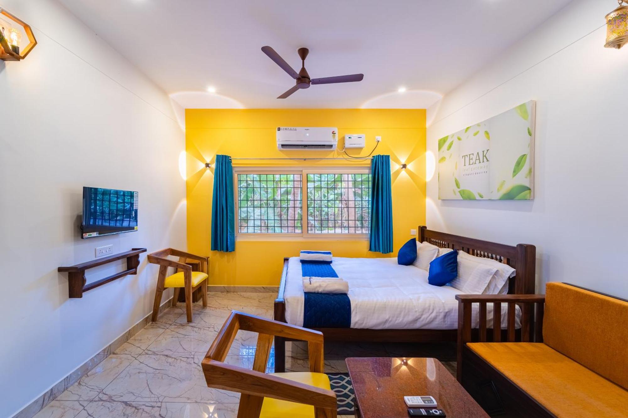Teak Leaf Gateway Villa With Swimming Pool Indoor Games Kālapettai Dış mekan fotoğraf